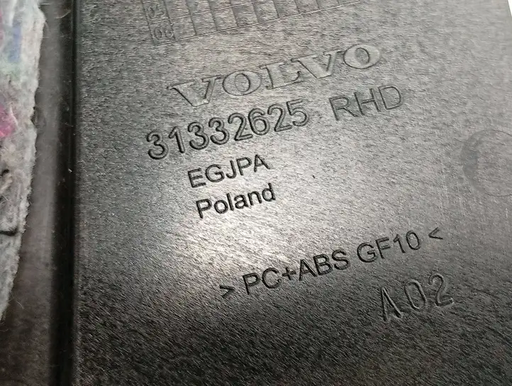 Volvo XC60 (2017 - ) 31332625 Рамка центрального динамика — фото 5