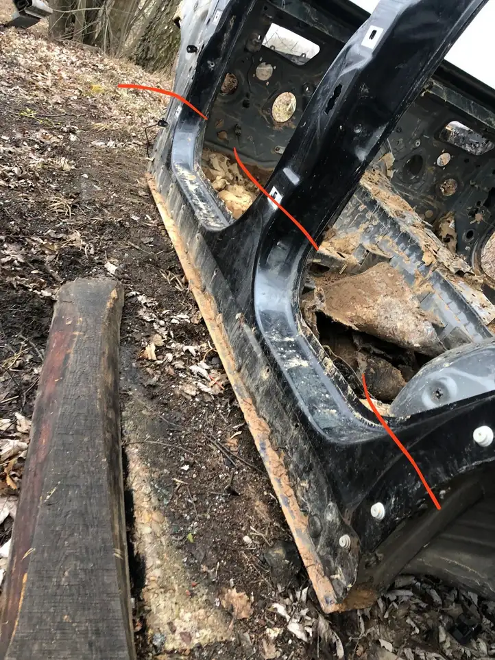 BMW X4 G02 (2018 - ) Передний порог кузова — фото 1