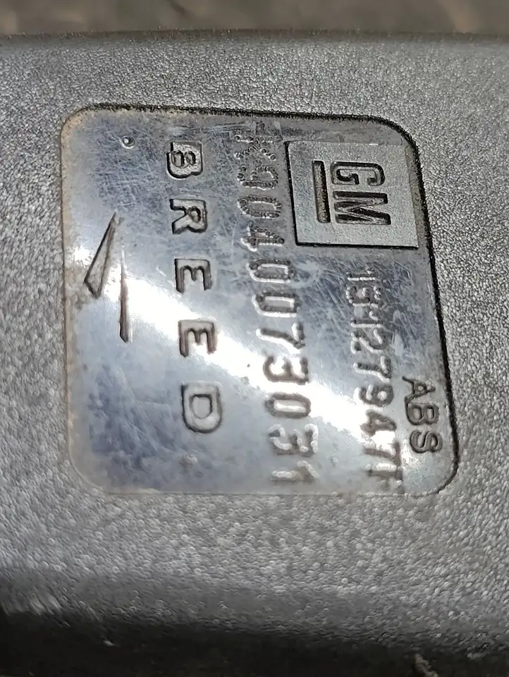 Opel Vectra C (2002 - 2005) 13127947F Замок переднего ремня — фото 3