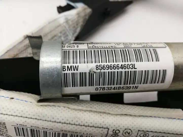 BMW 3 E90 E91 (2005 - 2012) 85696664603L Боковая подушка безопасности шторка — фото 3