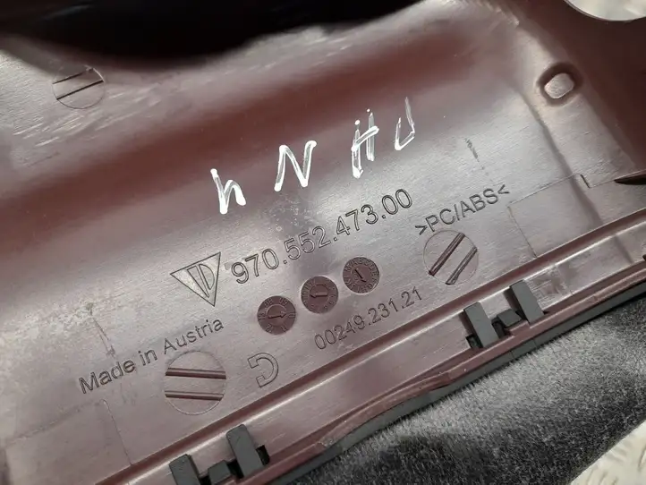 Porsche Panamera (970) (2009 - 2013) 97055247300 Обшивка рулевой колонки — фото 3