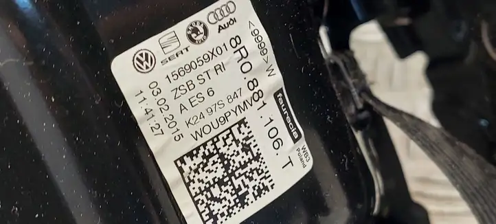 Audi Q5 SQ5 (2008 - 2012) Нижняя часть сиденья переднего пассажира — фото 8