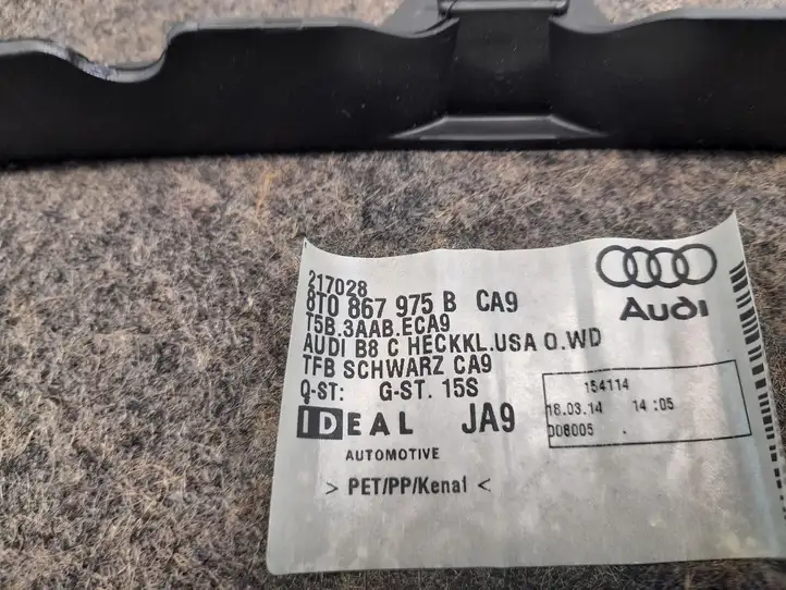 Audi S5 8T (2011 - 2016) 8T0867975B Основной отделочный щит — фото 3