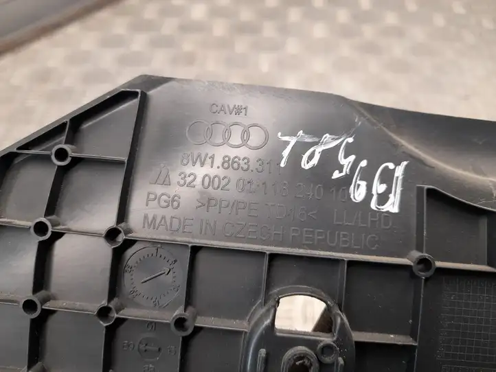 Audi A4 S4 B9 (2015 - 2019) 8W1863311 Другая деталь консоли (туннеля) — фото 2