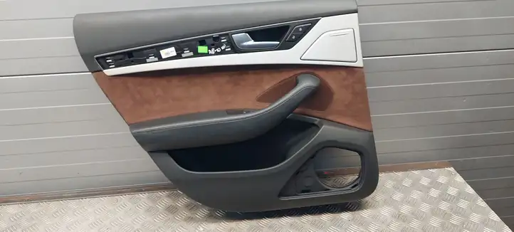Audi A8 S8 D4 4H (2010 - 2014) 4H0868065A Обшивка задней двери — фото 1
