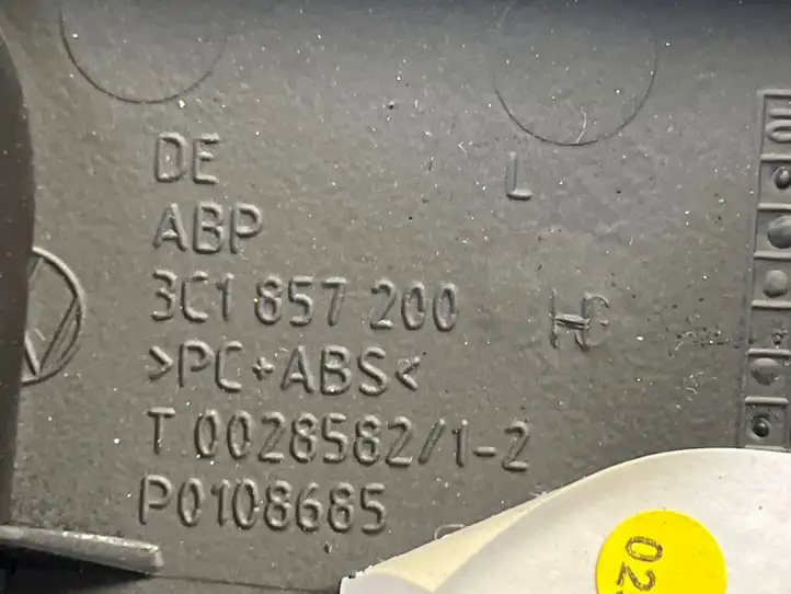 Volkswagen PASSAT B7 (2011 - 2014) 3C1857200 Обшивка рулевой колонки — фото 2