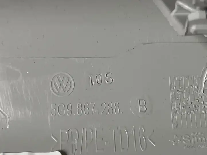 Volkswagen Golf VII (2013 - 2019) 5G9867288 Обшивка стойки C — фото 2