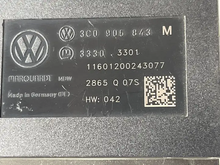 Volkswagen PASSAT B6 (2005 - 2010) 3C0905843M Замок зажигания — фото 2