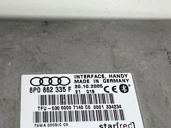Audi A4 S4 B7 8E 8H (2004 - 2009) 8P0862335F Bluetooth модуль — фото 2