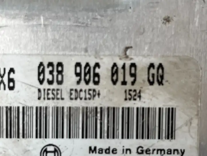 Volkswagen PASSAT B5.5 (2001 - 2005) 038906019GQ Блок управления двигателем (ЭБУ) — фото 2