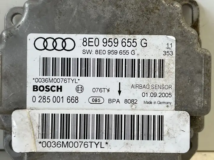 Audi A4 S4 B7 8E 8H (2004 - 2009) 8E0959655G Блок управления SRS — фото 2