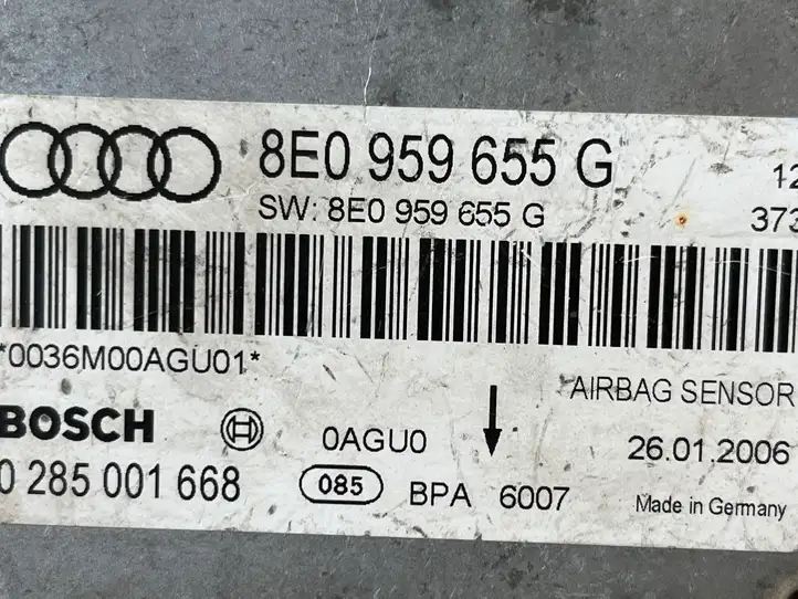 Audi A4 S4 B7 8E 8H (2004 - 2009) 8E0959655G Блок управления SRS — фото 2