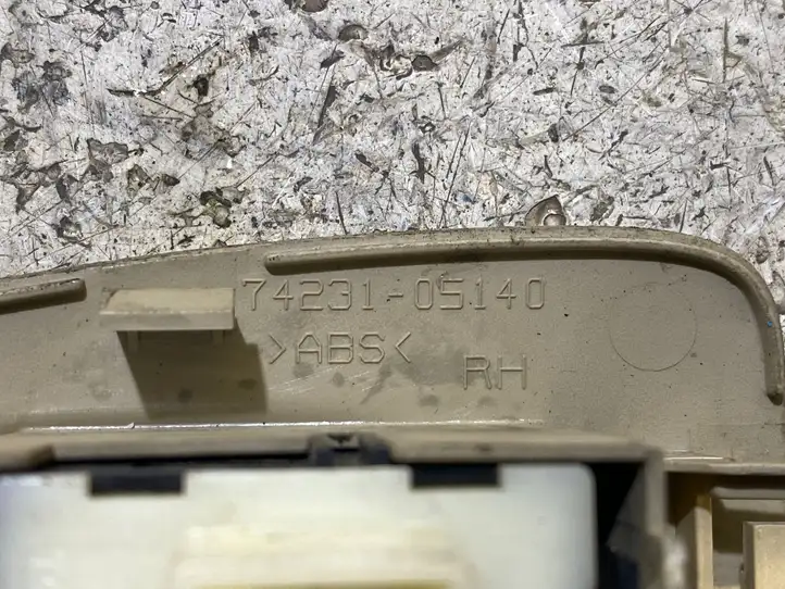Toyota Avensis T250 (2003 - 2006) 7423105140 Блок кнопок стеклоподъемников — фото 2