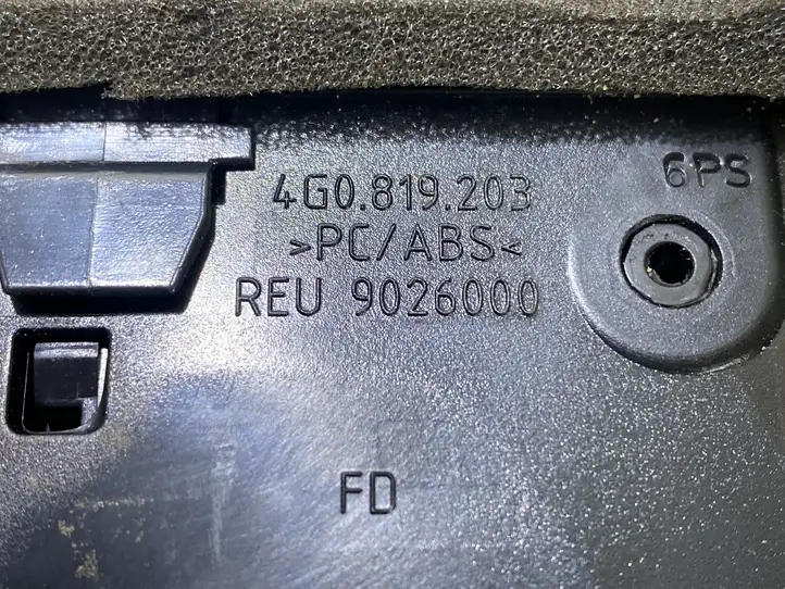 Audi A6 C7 (2011 - 2014) 4G0819203 Задний воздушный дефлектор — фото 2