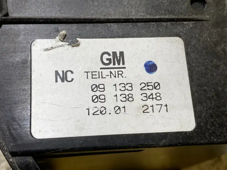 Opel Astra G (1998 - 2004) 09138348 Включатель фонарей — фото 2