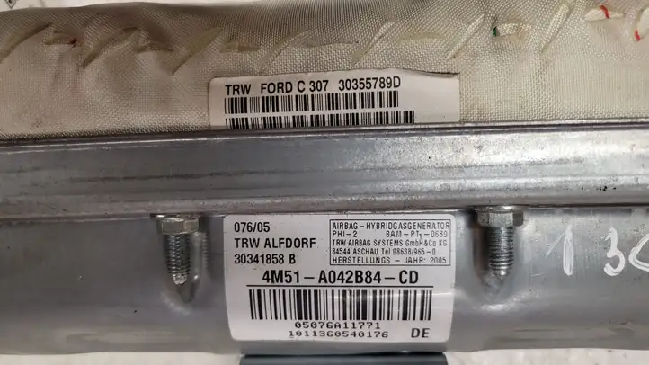 Ford Focus (1998 - 2004) 4M51A042B84CD Подушка безопасности пассажира — фото 3