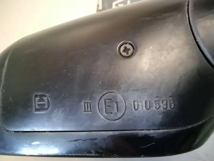 Audi A6 S6 C5 4B (1997 - 2001) E1010596 Боковое зеркало с электроприводом — фото 1