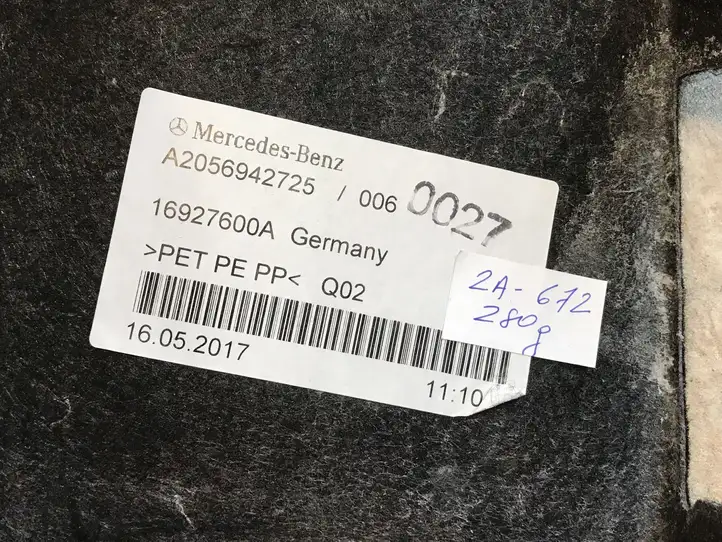Mercedes-Benz C AMG W205 (2014 - ) A2056942725 Прочие детали салона — фото 6