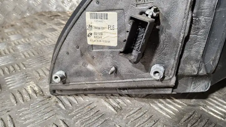 Opel Vectra C (2002 - 2005) 24436151 Боковое зеркало с электроприводом — фото 3