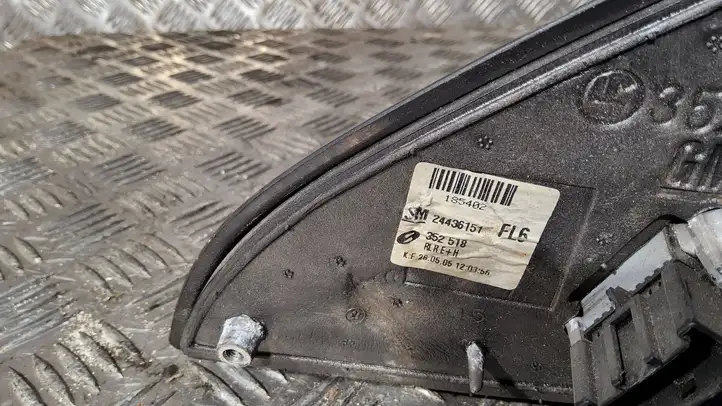 Opel Vectra C (2002 - 2005) 24436151 Боковое зеркало с электроприводом — фото 4