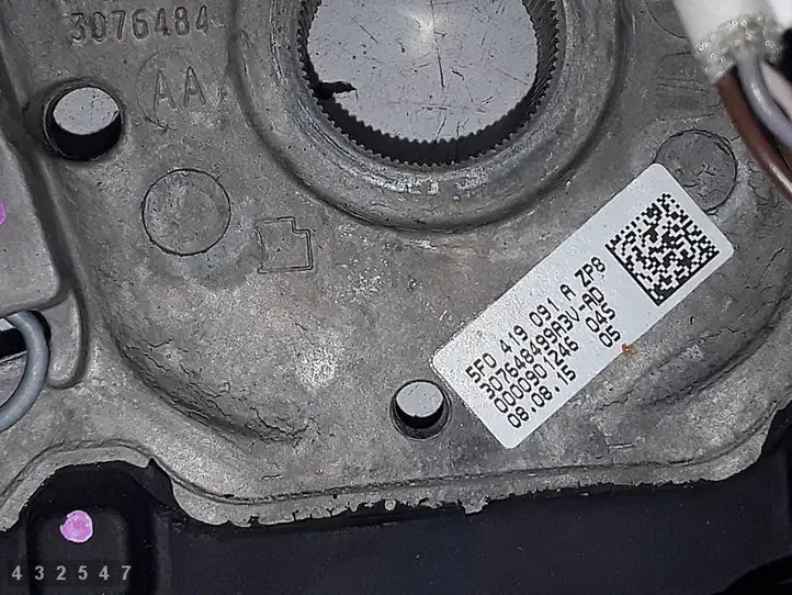 Seat Ibiza IV (6J,6P) (2008 - 2017) 5F0419091A Руль — фото 5