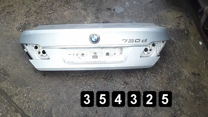 BMW 7 E65 E66 (2001 - 2008) Крышка багажника — фото 1