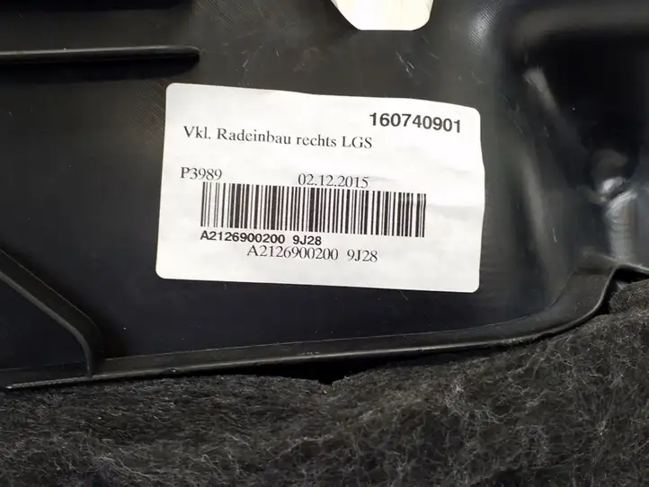 Mercedes-Benz E W212 (2009 - 2016) A2126900200 Обшивка стойки у окна — фото 3
