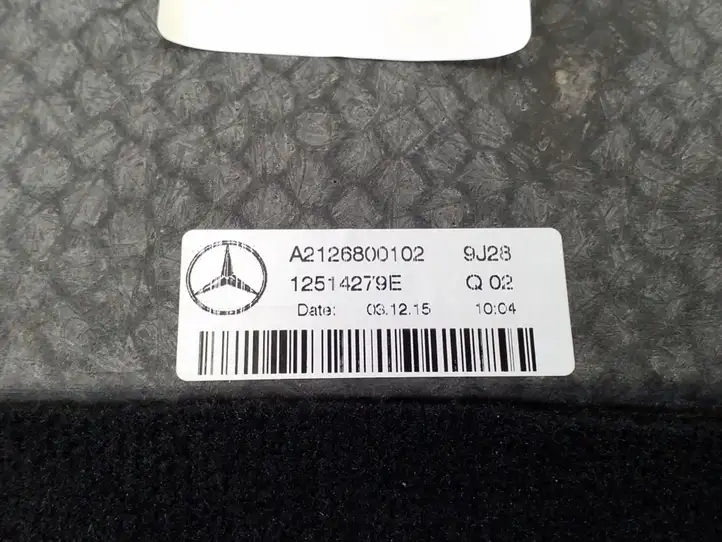 Mercedes-Benz E W212 (2009 - 2016) A2126800102 Коврик багажника — фото 4