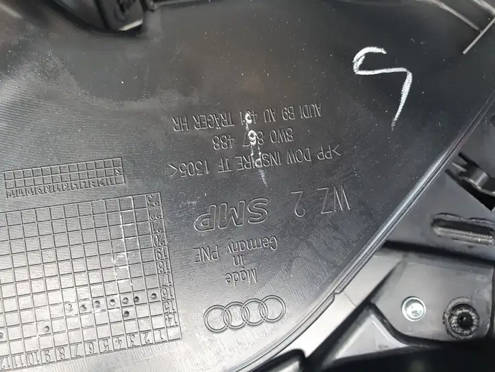 Audi A4 S4 B9 (2015 - 2019) 8W0867318 Обшивка задней двери — фото 7