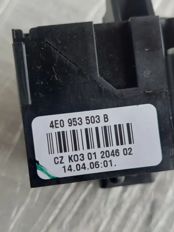 Audi A6 S6 C6 4F (2004 - 2008) 4E0953503B Переключатель стеклоочистителей — фото 4