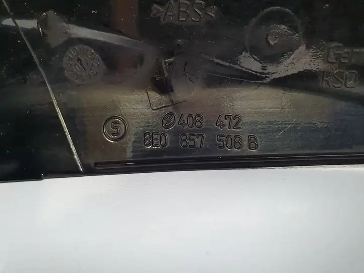Audi A6 S6 C6 4F (2004 - 2008) Пластиковая отделка зеркала — фото 9