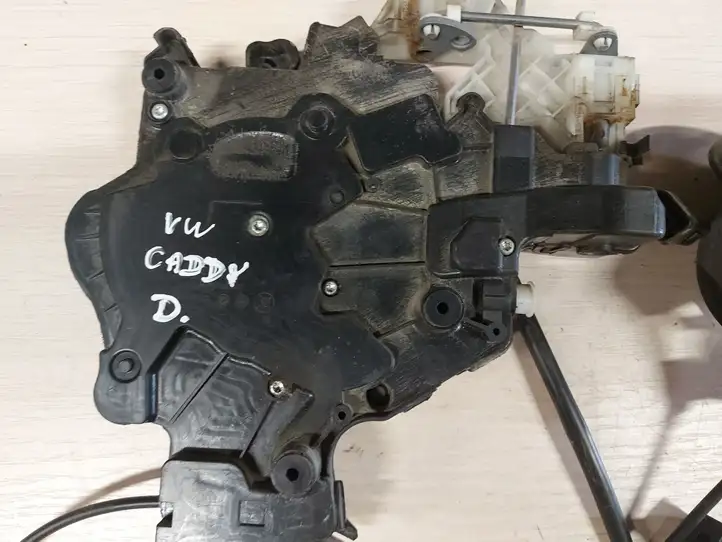 Volkswagen Caddy (2010 - 2015) 2K5843354C Замок раздвижной двери — фото 3