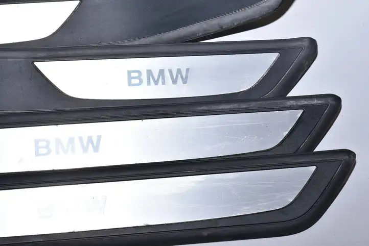 BMW 7 F01 (2008 - 2016) 8046135 Внутренняя обшивка порога (комплект) — фото 3