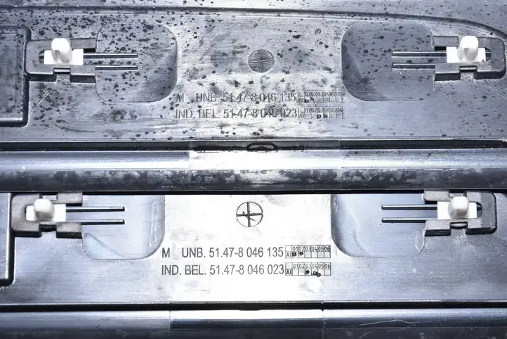 BMW 7 F01 (2008 - 2016) 8046135 Внутренняя обшивка порога (комплект) — фото 4