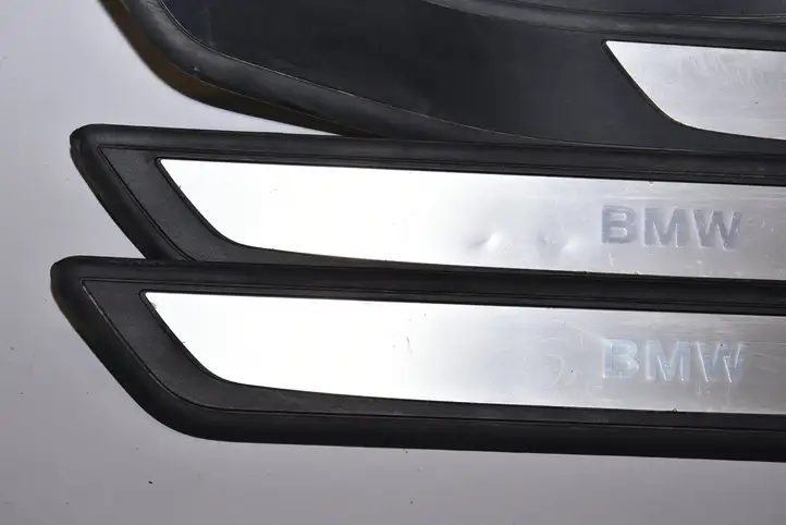 BMW 7 F01 (2008 - 2016) 8046135 Внутренняя обшивка порога (комплект) — фото 7
