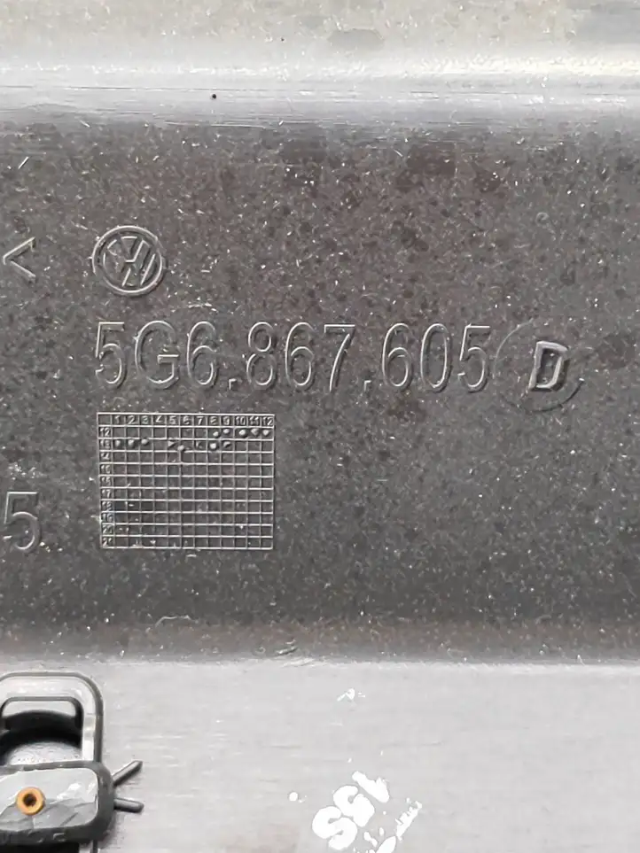 Volkswagen Golf VII (2013 - 2019) 5G6867605D Обшивка багажника — фото 7