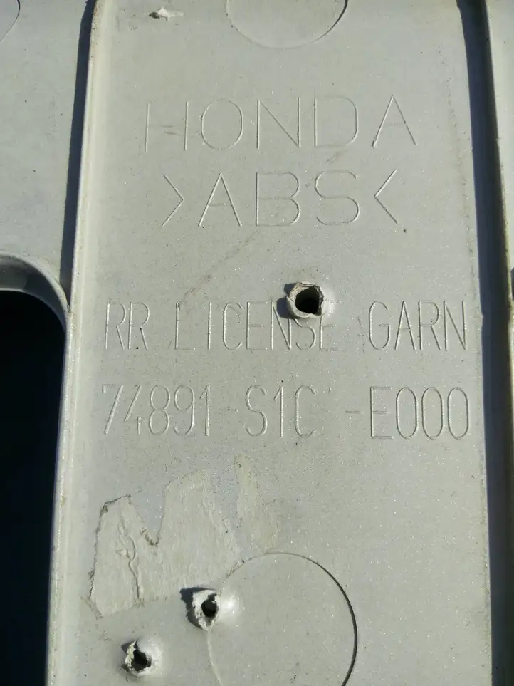 Honda Accord (1999 - 2002) 74891S1CE000 Подсветка номера — фото 5