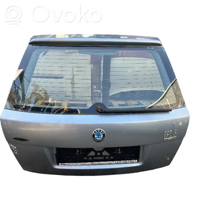 Skoda Fabia Mk1 (6Y) (1999 - 2007) Крышка багажника — фото 1
