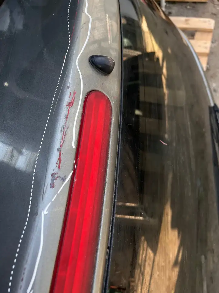 Toyota Corolla Verso AR10 (2004 - 2009) Крышка багажника — фото 8