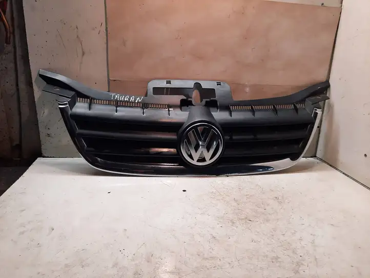 Volkswagen Touran I (2003 - 2010) 1T0853651 Передняя решетка — фото 2