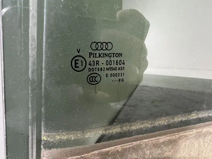 Audi Q7 4L (2005 - 2009) 43R001604 Стекло задней двери — фото 2