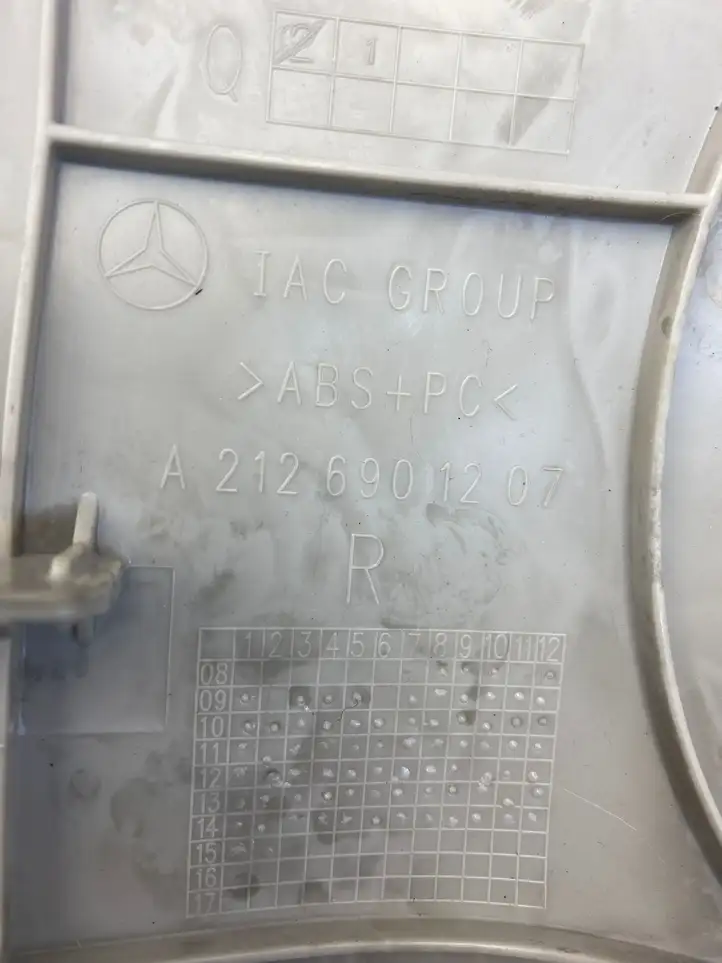 Mercedes-Benz E W212 (2009 - 2016) A2126901207 Обшивка стойки C — фото 3