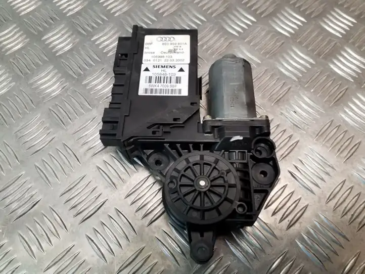 Audi A4 S4 B6 8E 8H (2000 - 2006) 8E0959801A Стеклоподъемник задней двери — фото 1