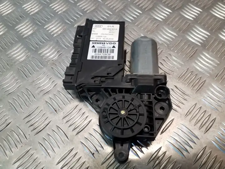 Audi A4 S4 B6 8E 8H (2000 - 2006) 8E0959801A Стеклоподъемник задней двери — фото 1