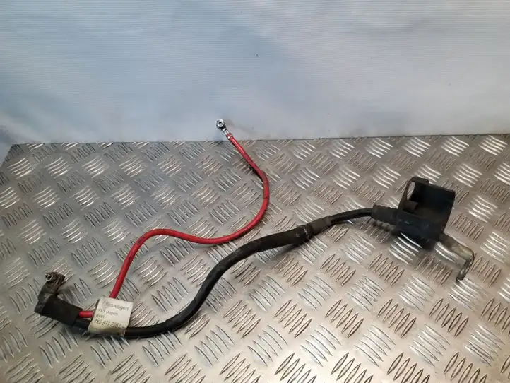 Seat Leon (1P) (2005 - 2012) 1K0971228L Плюсовой провод аккумулятора — фото 1