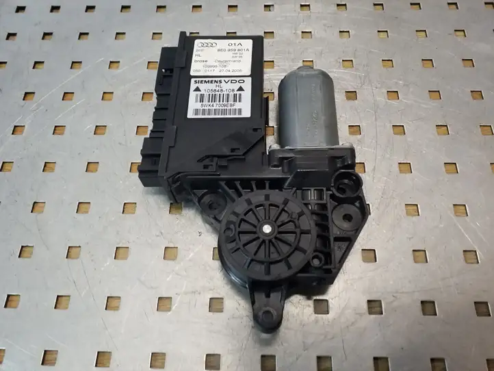 Audi A4 S4 B7 8E 8H (2004 - 2009) 8E0959801A Стеклоподъемник задней двери — фото 1