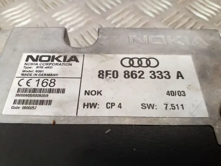 Audi A6 S6 C5 4B (2001 - 2004) 8E0862333A Блок GSM — фото 3