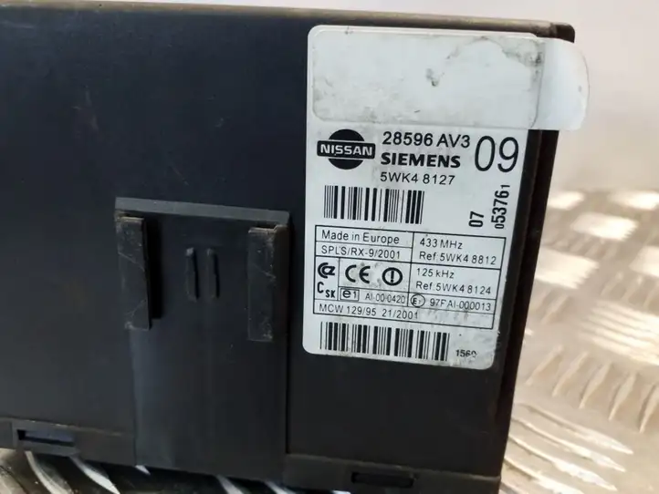 Nissan Primera (2001 - 2008) 28596AV309 Модуль комфорта — фото 3
