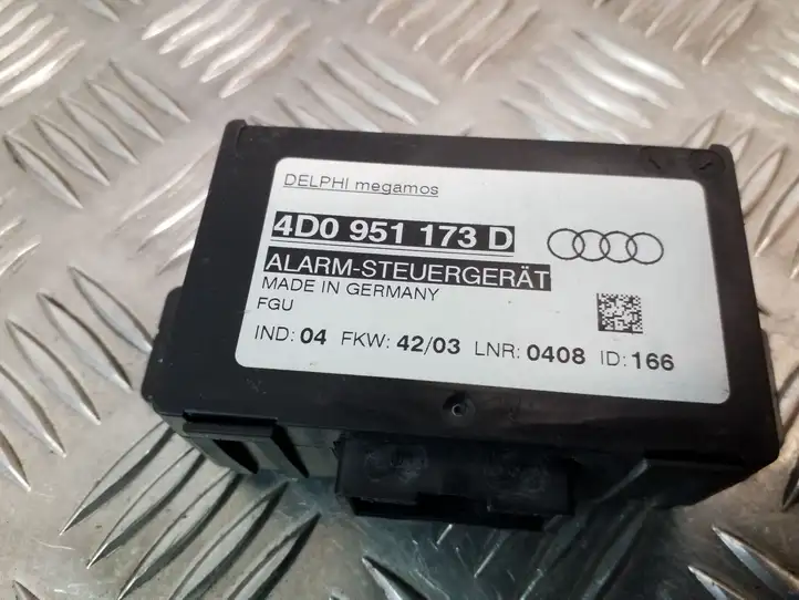 Audi A6 S6 C5 4B (2001 - 2004) 4D0951173D Блок управления сигнализацией — фото 3