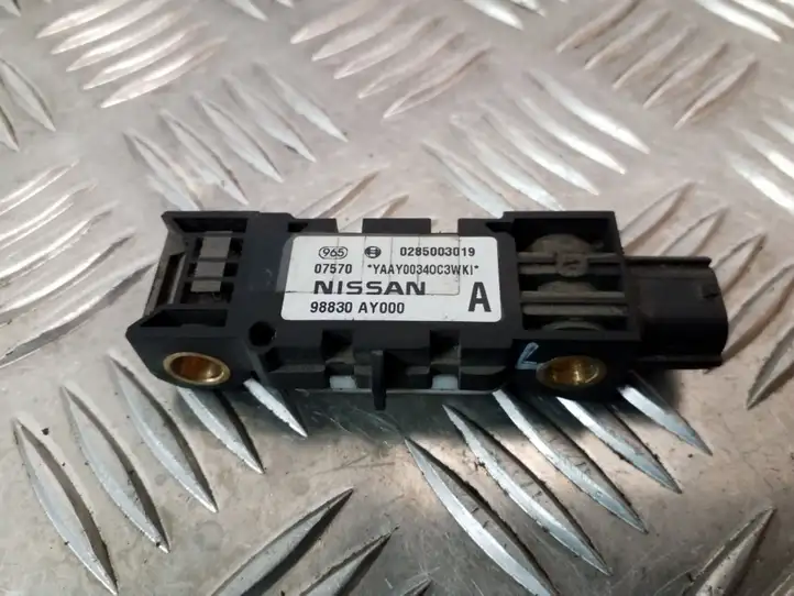 Nissan Primera (2001 - 2008) 0285003019 Датчик удара SRS — фото 2